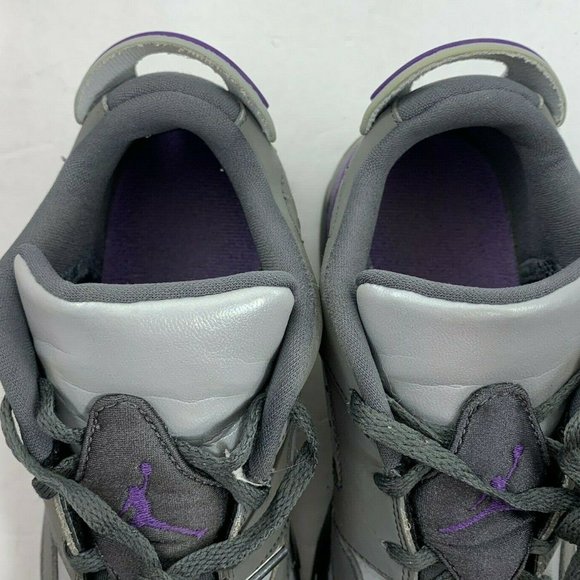 Air Jordan VI 6 Retro Low GP Dark Grey Size 3Y - Picture 7 of 9